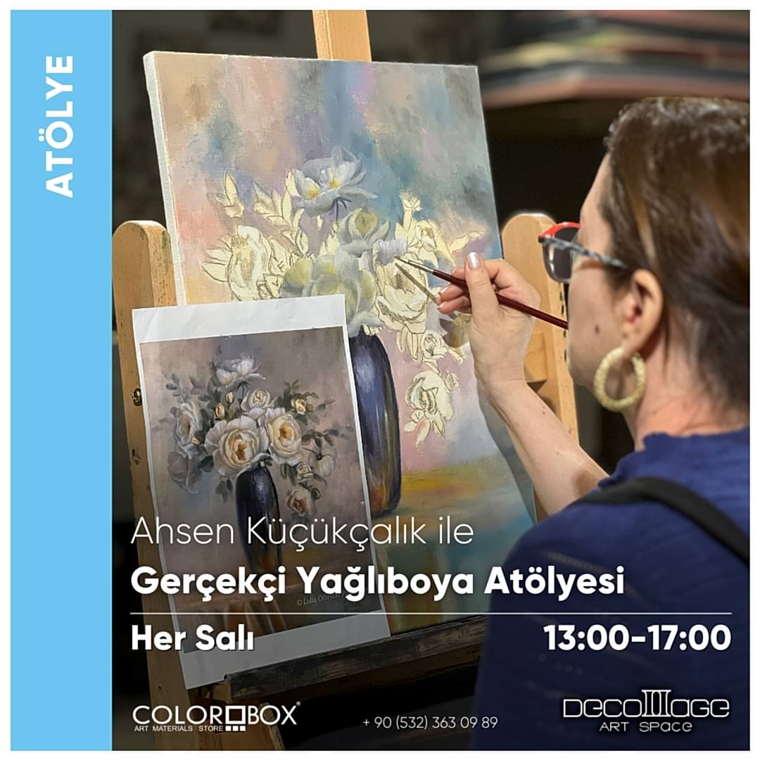 Picture of Ahsen Kücükçalık ile Gerçekçi Yağlı Boya Resim Atölyeleri