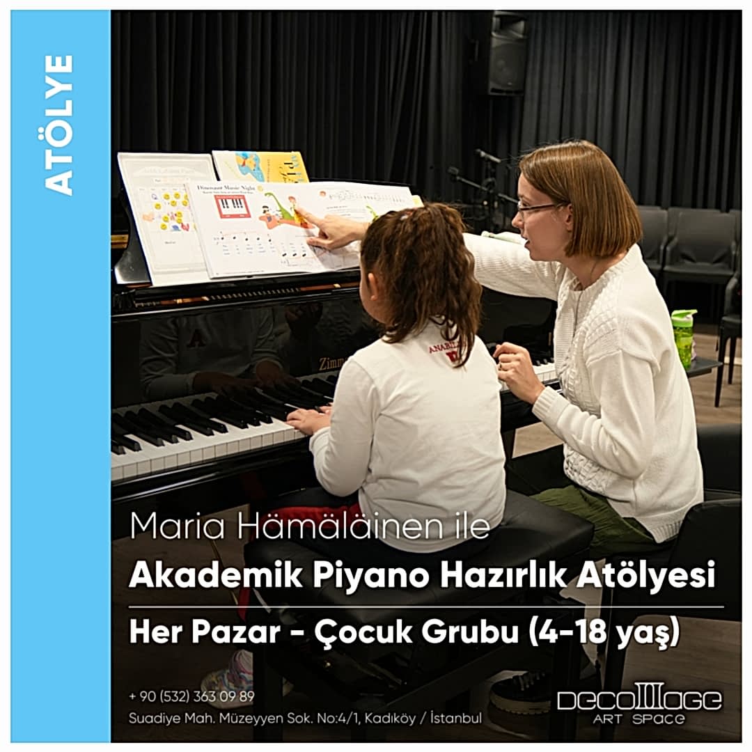 Picture of Maria Hämäläinen ile Akademik Piyano Hazırlık Atölyesi