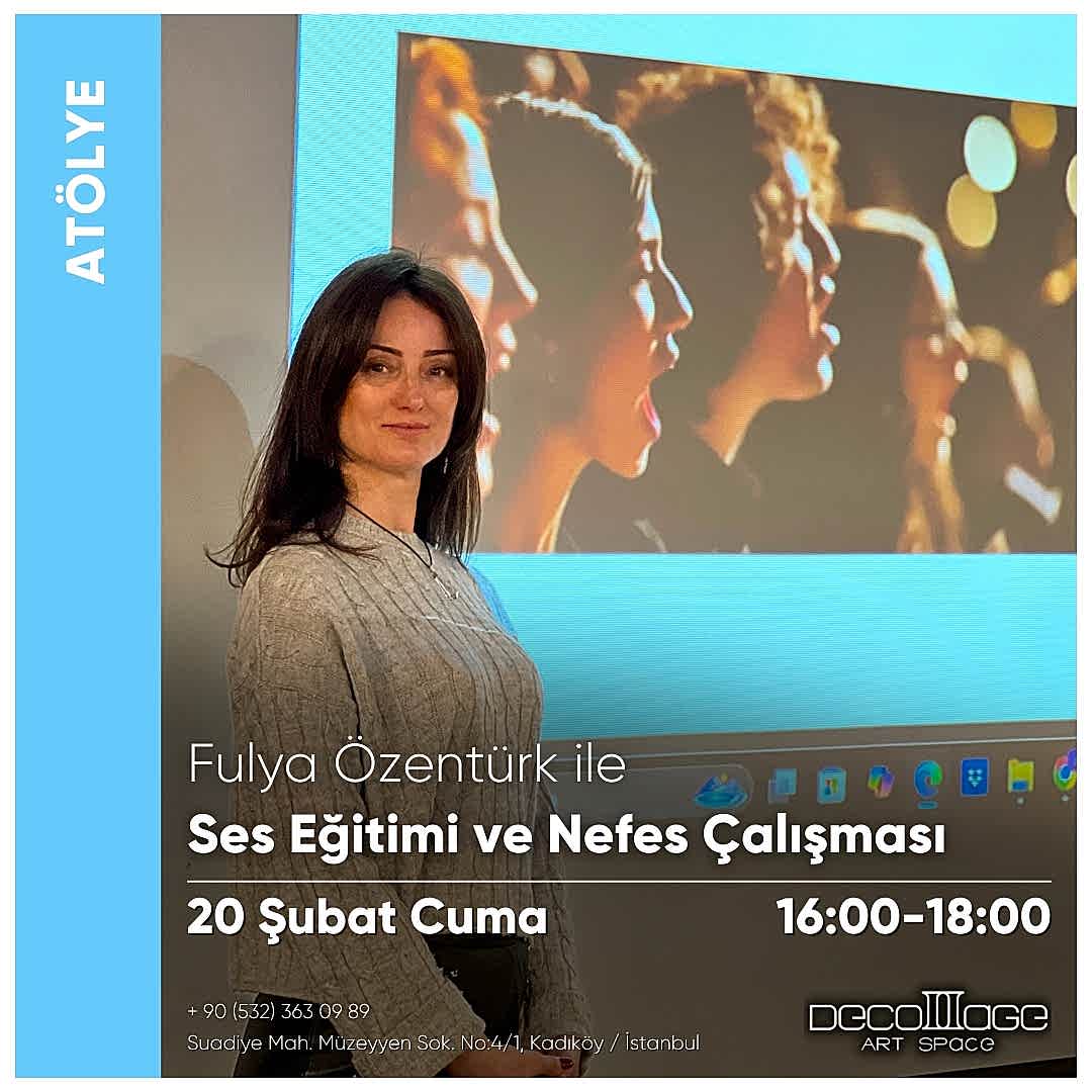 Picture of Fulya Özentürk ile Ses Eğitimi ve Nefes Çalışması
